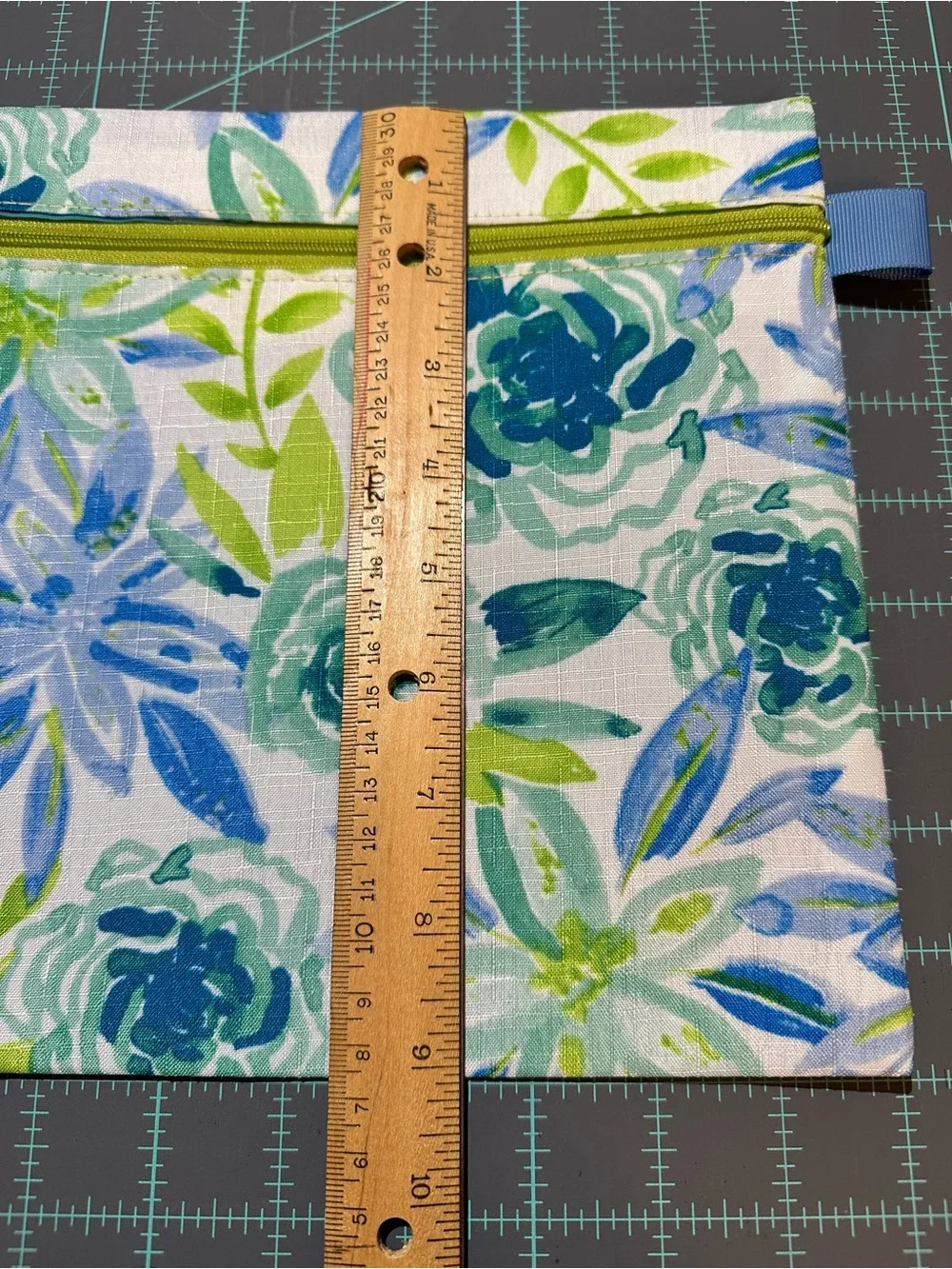 Bright Floral Zip Pouches - Colorful Floral Print